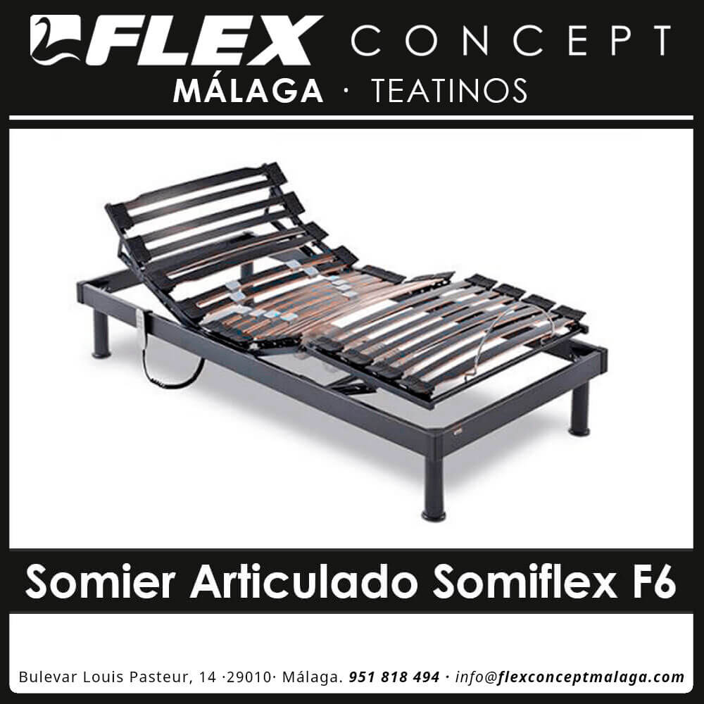 somier articulado somiflex f6 flex